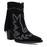 Wild Sage Leather Bootie