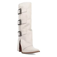 Buckle Bunny Suede Leather Boot