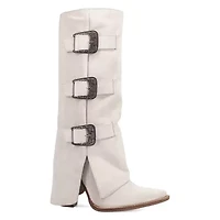Buckle Bunny Suede Leather Boot