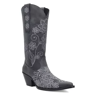 Western Swing Leather Boot