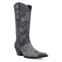 Western Swing Leather Boot