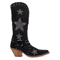 Lucky Stars Suede Leather Boot