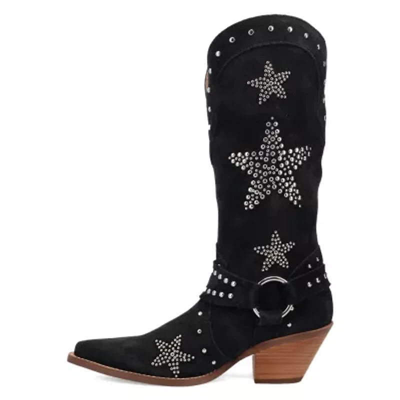 Lucky Stars Suede Leather Boot