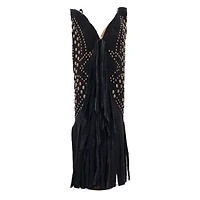 Star Power Suede Leather Bootie