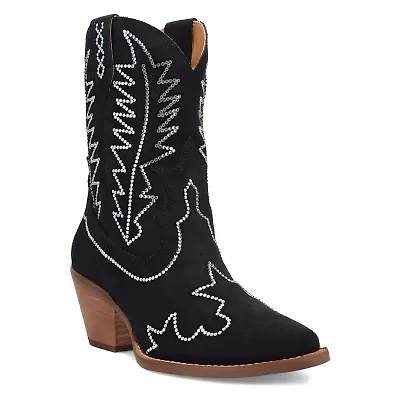 Tiny Pony Suede Leather Bootie