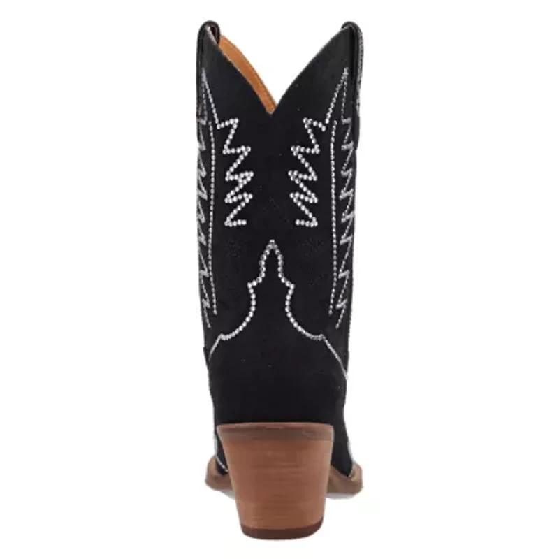Tiny Pony Suede Leather Bootie