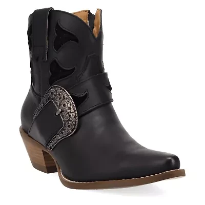 Saddle Up Leather Bootie