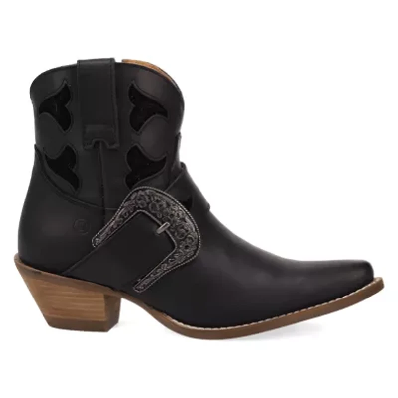 Saddle Up Leather Bootie