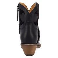 Saddle Up Leather Bootie
