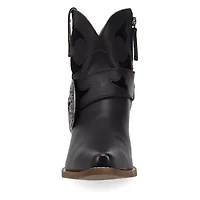 Saddle Up Leather Bootie