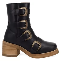 Topanga Leather Bootie