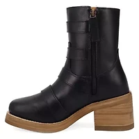 Topanga Leather Bootie