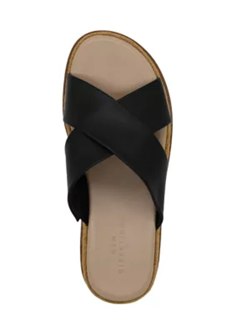 Noraa Cross Band Sandals