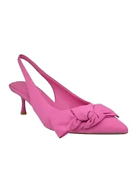 Melody Bow Slingback Heels
