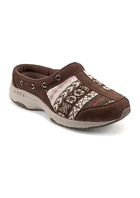 Travelport Round Toe Casual Slip-on Mules