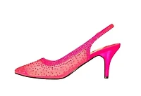 Lola, Rhinestone Mesh Dressy Sling Back