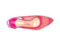 Lola, Rhinestone Mesh Dressy Sling Back