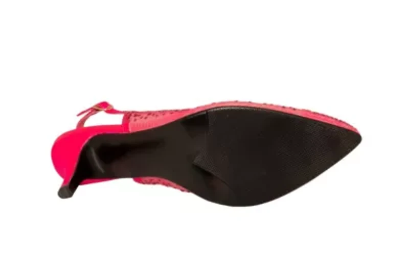 Lola, Rhinestone Mesh Dressy Sling Back