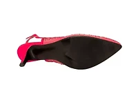 Lola, Rhinestone Mesh Dressy Sling Back