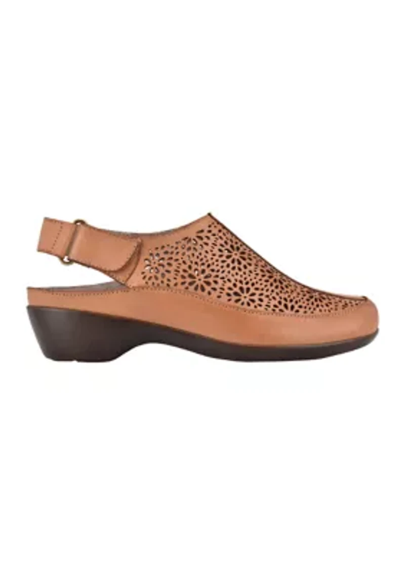 Dawn Slingback Heel Clogs