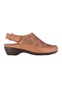 Dawn Slingback Heel Clogs