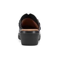 Penelope Round Toe Slip-on Casual Mules