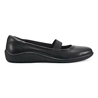 Golden Round Toe Casual Ballet Flats