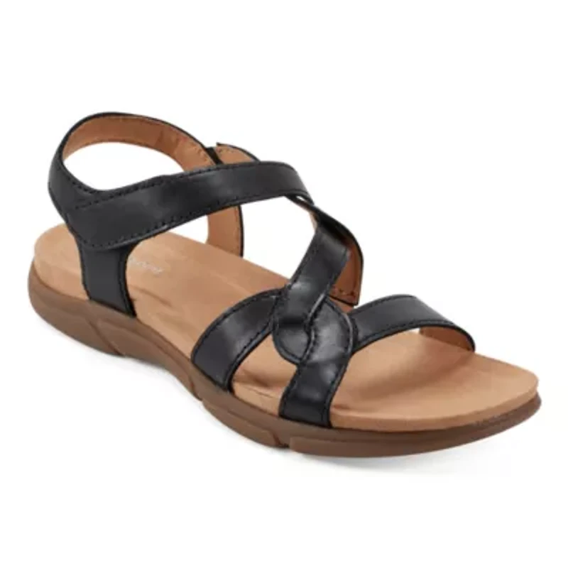 Minny Round Toe Casual Flat Sandals
