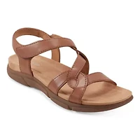 Minny Round Toe Casual Flat Sandals