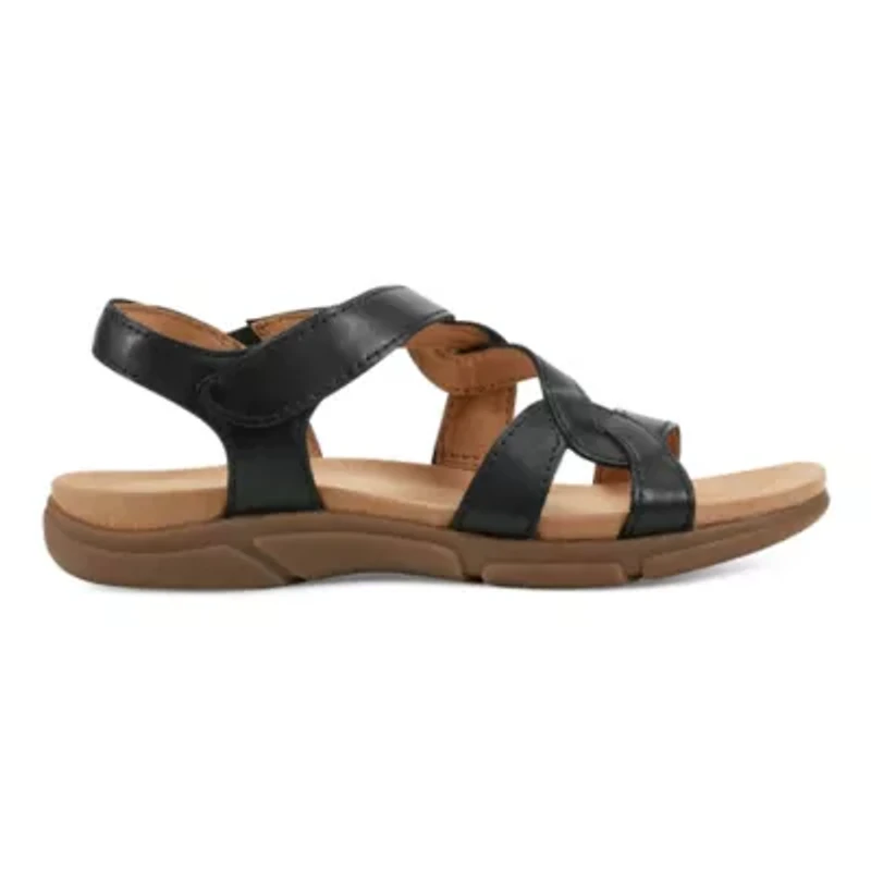 Minny Round Toe Casual Flat Sandals