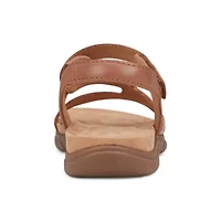 Minny Round Toe Casual Flat Sandals