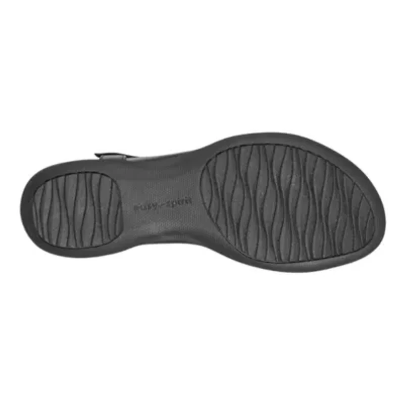 Leia Round Toe Strappy Flat Sandals