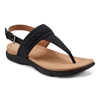 Monte Round Toe Thong Strap Sandals