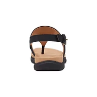 Monte Round Toe Thong Strap Sandals