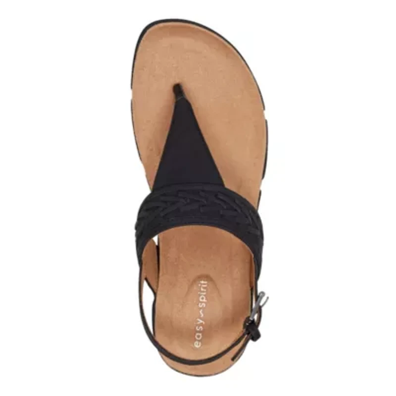 Monte Round Toe Thong Strap Sandals