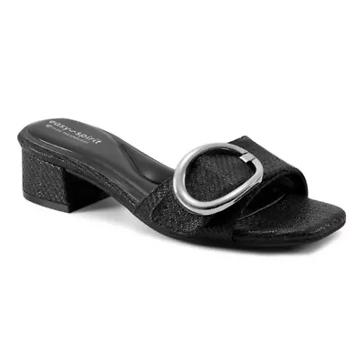Roxana eFlex Slip-on Square Toe Dress Sandals