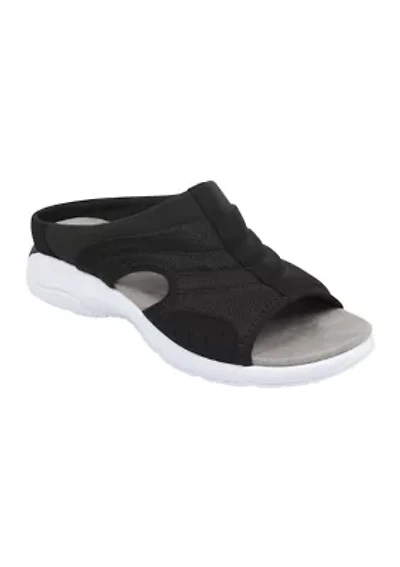 Traciee Round Toe Casual Flat Sandals