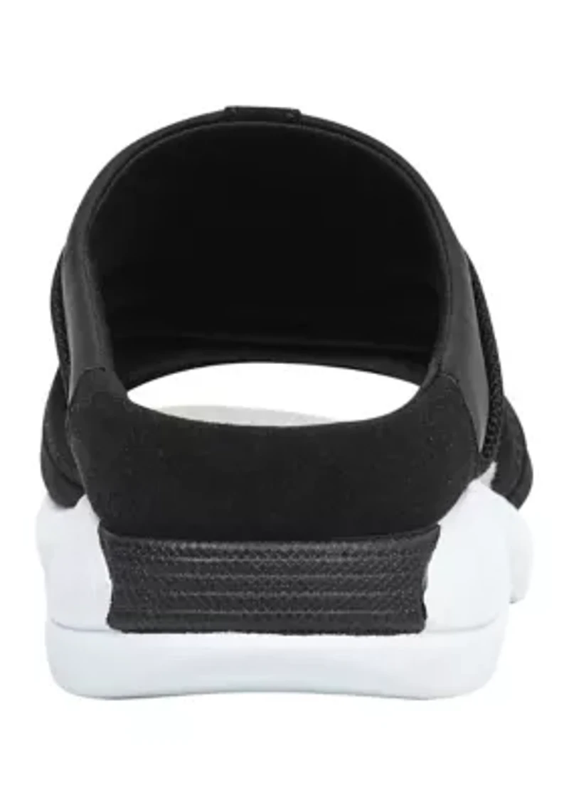 Traciee Round Toe Casual Flat Sandals