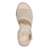 Jaela eFlex Open Toe Flat Casual Sandals