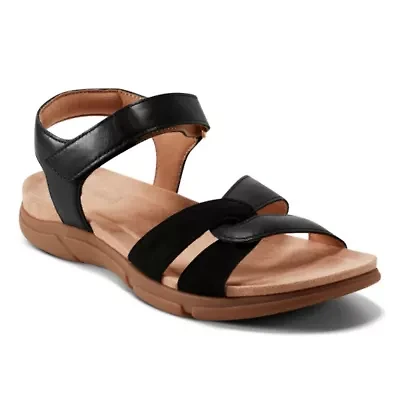Marian Open Toe Flat Strappy Sandals