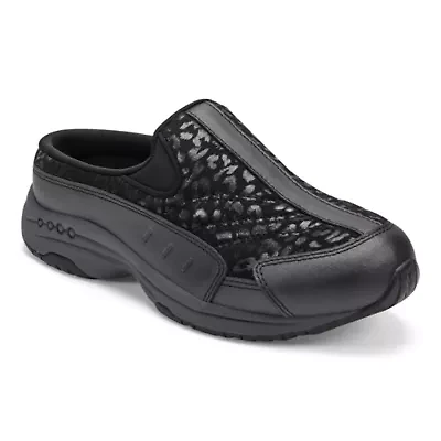 Traveltime Round Toe Casual Slip-on Mules