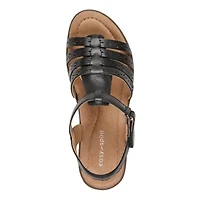 Cortney Open Toe Strappy Block Heel Sandals