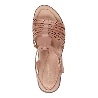 Cortney Open Toe Strappy Block Heel Sandals