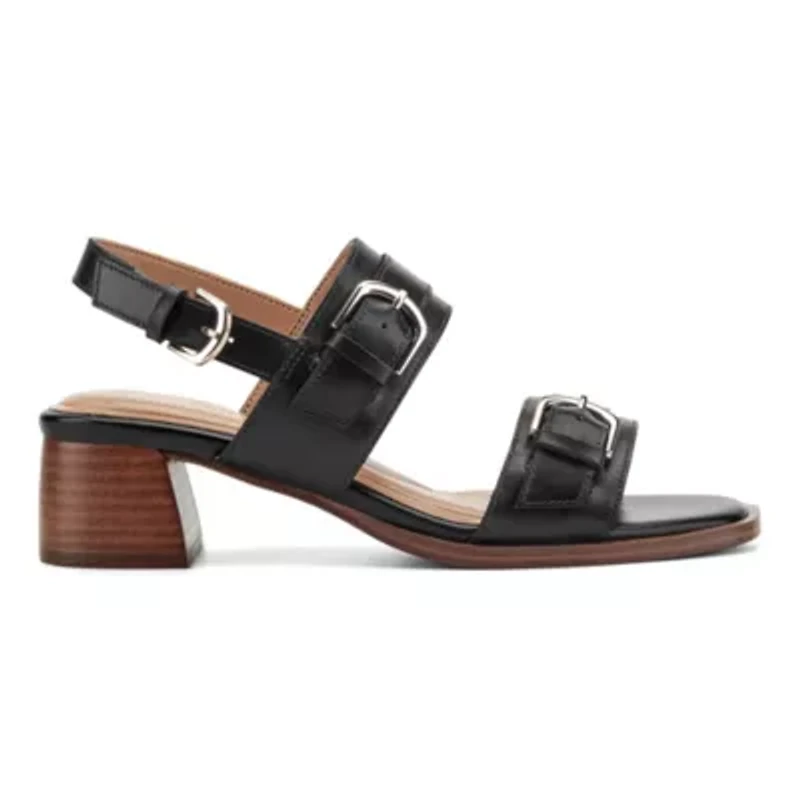 Hadiya eFlex Block Heel Tailored Dress Sandals
