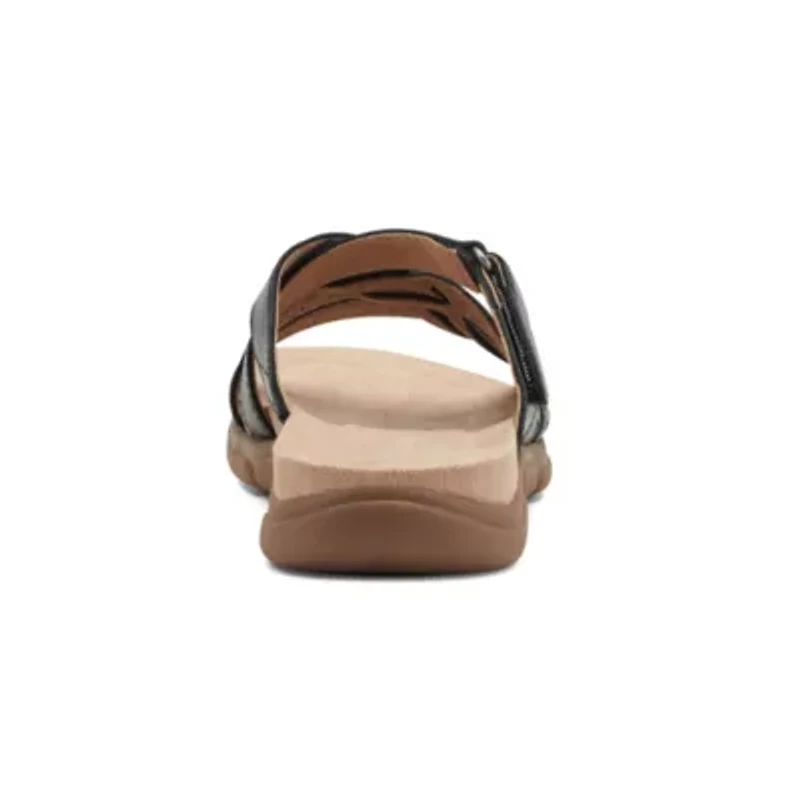 Melinna Strappy Slip-on Casual Flat Sandals