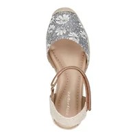 Makaylie Closed Toe Espadrille Wedge Sandals