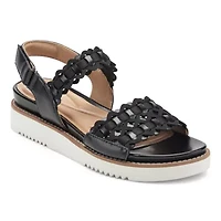 Warna Round Toe Casual Slingback Sandals