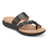 Waren Round Toe Casual Slip-on Sandals