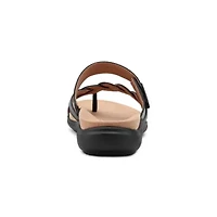 Waren Round Toe Casual Slip-on Sandals