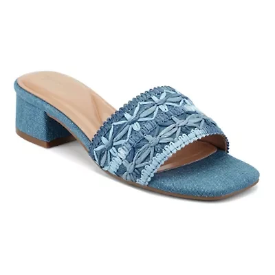 Rosario eFlex Slip-on Square Toe Dress Sandals